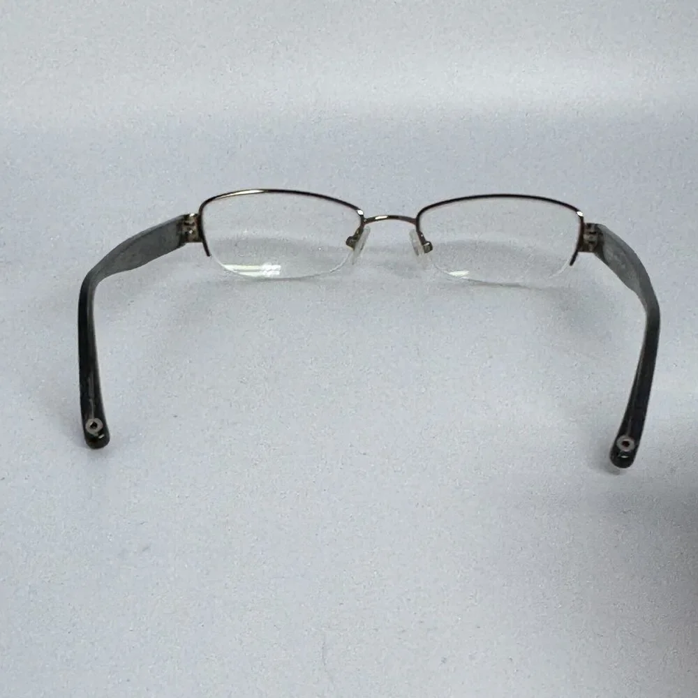 Coach Laverne 247 Olive Half Rim Eyeglasses Frames 50-18 135 Women H16020‎
